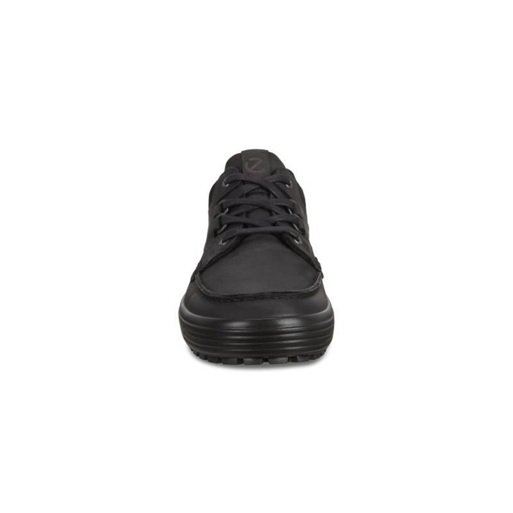Mens Sneakers - ECCO Soft 7 Tred - Black - 6743CAIRN